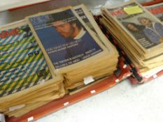 A vast quantity of 1970s / 80s NME (New Musical Express) weekly music newspapers Condition reports