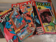 A parcel of DC Comics ETC Condition reports are provided on request by email only for this type of