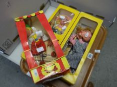 Three boxed Pelham Puppets Condition reports are provided on request by email only for this type