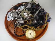 A large quantity of ethnic-type jewellery, mainly necklaces Condition reports are provided on