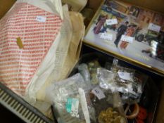 A parcel of buttons, needlework stitching-plans, commemorative publications ETC Condition reports