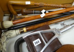 A parcel of walking sticks Condition reports are provided on request by email only for this type