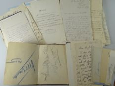 An archive of letters & autographs of nineteenth century & later European opera singers including