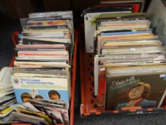 A quantity of easy listening vinyl LPs & singles Condition reports provided on request by email