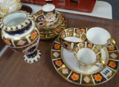 A parcel of Royal Crown Derby Imari china Condition reports provided on request by email for this