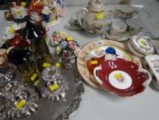 A parcel of china including Royal Doulton, a suite of Coalport Ming Rose tableware, an Oriental