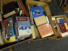 A quantity of mixed books & ephemera Condition reports provided on request by email for this auction