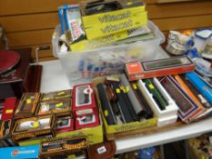 A parcel of model railway items including boxed Mainline stock, Lima boxed items ETC Condition