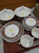 A quantity of Portmeirion Variations dinnerware Condition reports provided on request by email for