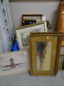 A collection of framed & unframed pictures Condition reports provided on request by email for this