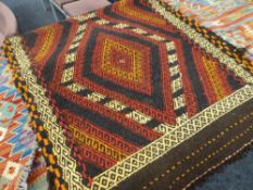 A Suzni Kelim runner, 310 x 75cms Condition reports provided on request by email for this auction