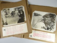 Two folders of WWI photographic prints produced by Tableaux de Guerre of Paris Condition reports