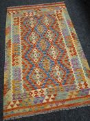 A vegetable dye wool Choli Kelim runner, 162 x 104cms Condition reports provided on request by email