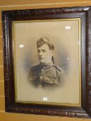 A framed Scottish service picture, 50 x 40cms Condition reports provided on request by email for