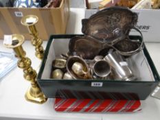 A parcel of EPNS, brassware ETC Condition reports provided on request by email for this auction