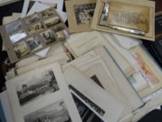 A large collection of mainly Brecon related ephemera prints & photographs ETC Condition reports