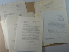 An archive of letters, many addressed to or from Colonel C E Hughes dating from the 1930s (Colonel C