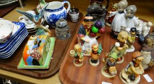A parcel of figurines & other china including Royal Doulton 'Balloon Girl' - HN2818, Hummel figures,