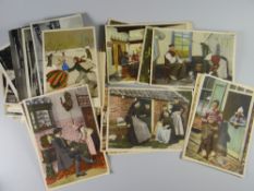 A parcel of postcards including Dutch scenes, national costumes ETC Condition reports provided on
