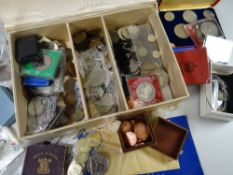 A parcel of loose coinage, commemorative coinage ETC Condition reports provided on request by