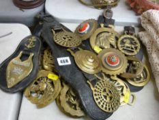 Quantity of vintage and other horse brasses