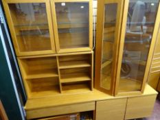 Modern teak Tapley 33 lounge system