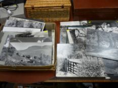 Quantity of exhibition photographs in black and white format