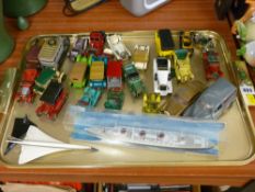 Collection of mainly unboxed diecast vehicles