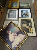 Quantity of pictures and prints