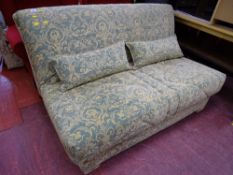 Modern upholstered stylish bed settee