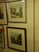 JAMES PRIDDY two artist's proof prints - titled 'Upland Farm' and 'Beddgelert', titled and signed in