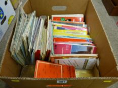 Box of folding maps including OS and touring
