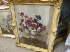 Series of four neatly framed still life prints by Vernon Ward