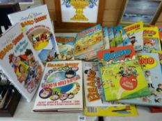 Good collection of well kept and commemorative Beano annuals, two 1990 and 1991 commemorative