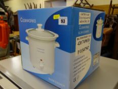 Cookworks slow cooker E/T