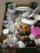 Mixed quantity of ornamental ware and other collectables