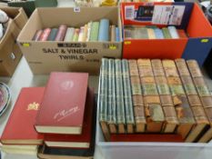 Collection of vintage and other books including five volumes from the set 'Cassell's History of