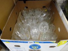Good box of drinking glassware