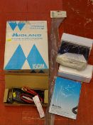 Midland forty channel CB mobile transceiver (boxed) and a CB-Master Antenna DV27 E/T