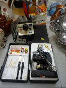 Polaroid land camera and associated material, an early 19th Century Welsh Bible having dated entries