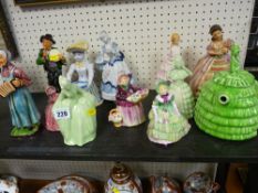 Large parcel of miscellaneous figurines