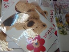 Very large parcel in several boxes of as new gift cards