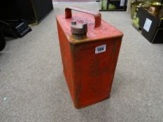 Vintage SM & BP Ltd petrol can with screw cap