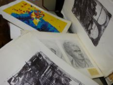 German artist's portfolio from Liverpool Polytechnic, circa 1971