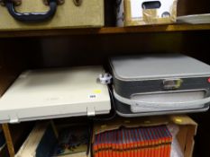 Smith Corona typewriter and a Bush reel to reel cased tape recorder