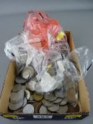 Good quantity of vintage British and overseas silver and bronze coinage