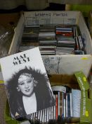 Two boxes of music CDs etc, mainly classical