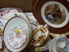 Box containing large parcel of miscellaneous porcelain