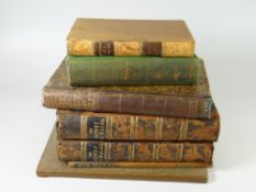 Seven antiquarian Welsh travel books Condition reports provided on request by email for this auction
