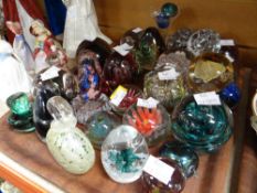 Various glass paperweights, Caithness ETC Condition reports provided on request by email for this